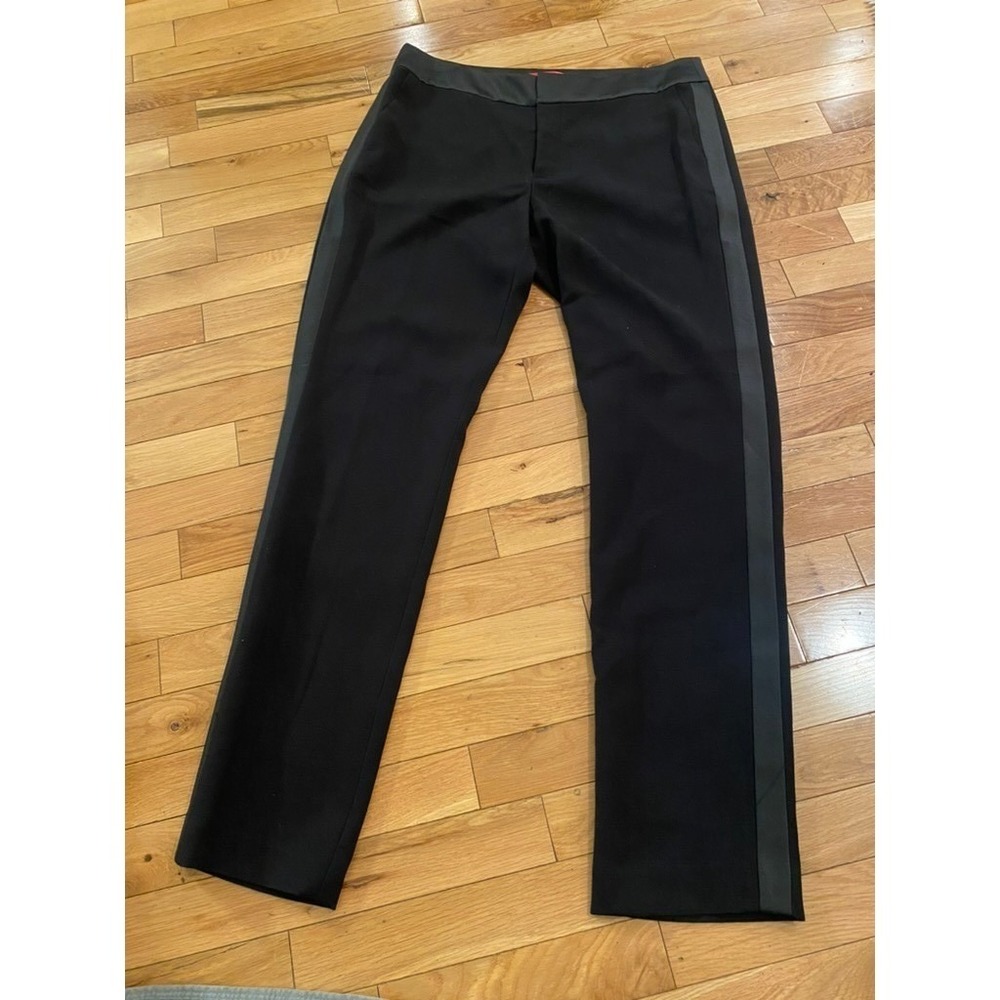 Catherine Malandrino Black Career Dress Pants Women Size 10 Office Work